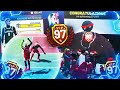 I GOT 97 OVERALL WITH A REBOUNDING RIM PROTECTOR! HOVERBOARD UNLOCKED ON THE BEST BUILD IN NBA 2K19!