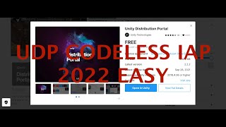 how to implement UDP Codeless IAP unity