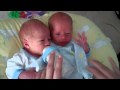 Feeding twins at the same time Feeding twins at the same time