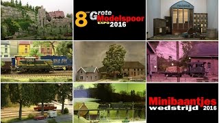 Minibaantjes wedstrijd - Modelspoor Expo 2016