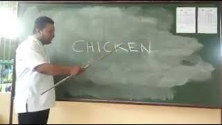 Chicken spelling funny video Just for fun