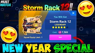 I BOUGHT STORM RACK 12 😍🎊 || NEW YEAR SPECIAL || SECOND COPY || MECH ARENA ||