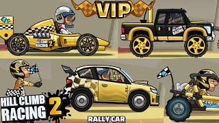 Hill Climb Racing 2 NEW UPDATE - VIP - 1.8.0 Rally CAR | GamePlay