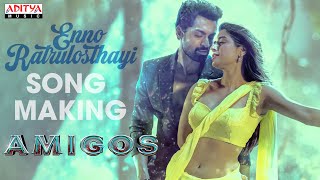 Enno Ratrulosthayi -  Song Making | Amigos | Nandamuri Kalyan Ram | Ashika | Ilaiyaraaja | Ghibran