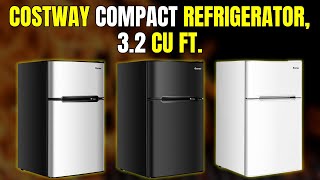 Best Compact Refrigerator for Small Spaces? COSTWAY 3.2 cu ft Mini Fridge Reviewed!