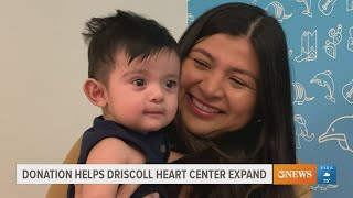 Donation helps Driscoll Heart Center expand