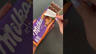 Milka Max Hazelnut Chocolate #satisfying #chocolate #shorts