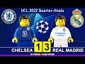 Chelsea vs Real Madrid 1-3 • Champions League 2022 • Benzema + All Goals & Highlights Lego Football