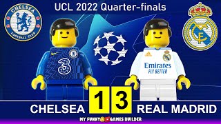 Chelsea vs Real Madrid 1-3 • Champions League 2022 • Benzema + All Goals & Highlights Lego Football