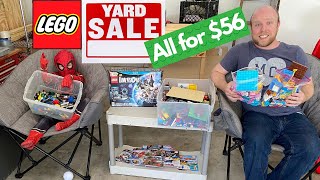 LEGO Yard Sale Finds - Soooo Much LEGO for $56!