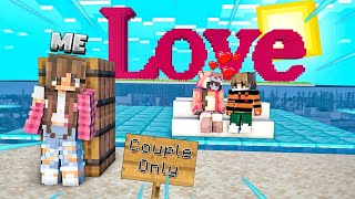 I Secretly Joined Couple ONLY Server as GIRL in Minecraft!
