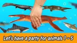 [FULL]  Let’s have a party for animals 1~5, animals names for children, happy 26minㅣCoCosToy