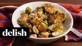 How to Make Bacon Ranch Brussels Sprouts | Recipe | Delish