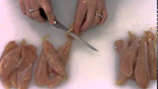 Preparing Chicken Tenders