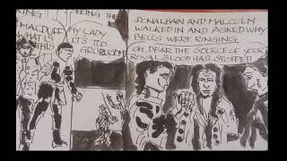 Shakespeare's Macbeth in Comic Video Explanation