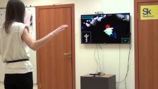 First ever 3D gesture recognition on OUYA (Nuidroid middleware demo)