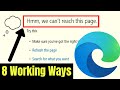 How To Fix Hmm We Can't Reach This Page Error in Microsoft Edge (Easy & Quick Tutorial)