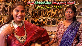 The Best Bridal Jewelry Shop for Rent and Sale for Wedding and Festivals in Chennai