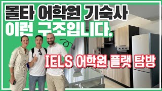 [몰타어학연수] IELS 어학원 학생 기숙사 쉐어플랫 다녀왔습니다! 몰타 어학원 탐방 By 몰타스토리