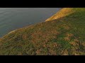 baily lighthouse in howth at sunrise