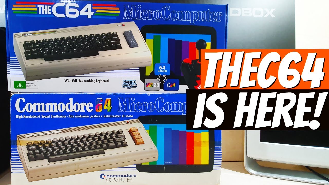 THE C64 Maxi Comparison With Original Commodore 64 (first Impression ...