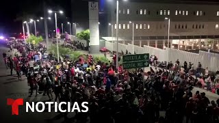 Caravana migrante alcanza su segunda parada en Chiapas | Noticias Telemundo