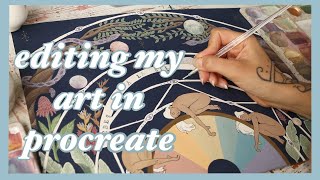 From Painting to Prints: Editing with Procreate