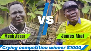 $1000 to the winner || crying competition || James Akai vs Menh Abaar