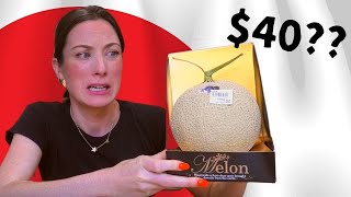 TRYING EXPENSIVE FRUIT IN JAPAN!! 💸💸 🍉🥭🍇🍈