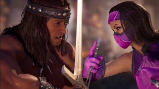 Conan vs Mileena - Mortal Kombat 1 gameplay