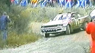 GRUPPO A MONDIALE: group A cars in world rallies VIDEO SI from 1987 to 1991