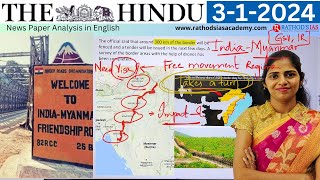 3-1-2024 | The Hindu Newspaper Analysis in English | #upsc #IAS #currentaffairs #editorialanalysis