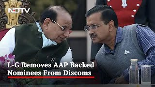 Latest In Delhi Lt Governor vs AAP: Party Picks On Private Discoms Removed