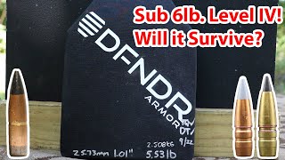 DFNDR NIJ level IV /RF Body Armor Demo