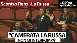 Renzi sbotta contro La Russa: \