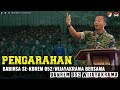 Pengarahan Babinsa Se-Korem 052/Wijayakrama bersama Komandan Korem 052/Wijayakrama