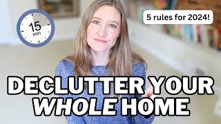 The 5 NEW Decluttering Rules for an Uncluttered and Organized Home | KonMari Your Clutter