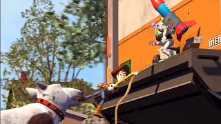 Toy Story | Escaping Scud And The Moving Truck Scene