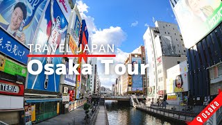Travel in Japan and Tour of Osaka City.