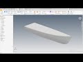 Inventor: Surface design: canoe 2-3