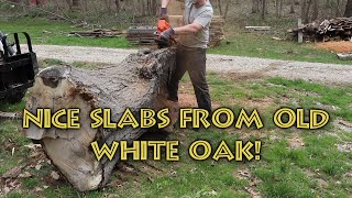 Nice slabs from Old White Oak!!!  Here's how to win!