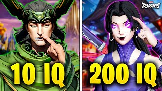 Marvel Rivals - 10 IQ vs 200 IQ! - Best 200 IQ Moments \u0026 Fails - Marvel Rivals Highlights Montage