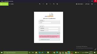 How to solve Cpanel phpmyadmin error