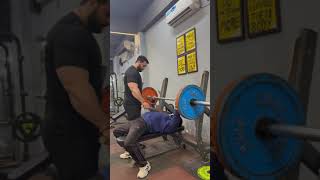 Training Day-1…….110kg #powerlifting #chest