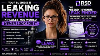 The Missed Revenue Leak Finder™ | The 5-Minute Audit Most Owner-Operators Skip