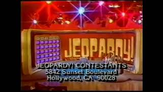 Jeopardy! contestant plug, 1990