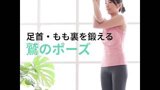 【鷲のポーズ】 仁平美香先生の女子力アップヨガ｜Yoga Journal ONLINE