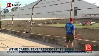 Kokomo Speedway tornado reaction
