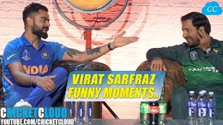 Virat Kohli Sarfraz Funny Moment at World Cup 2019 Press Conference