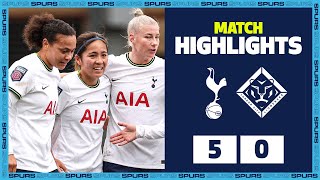 Iwabuchi and England score in BIG FA Cup win | HIGHLIGHTS | Spurs Women 5-0 London City Lionesses